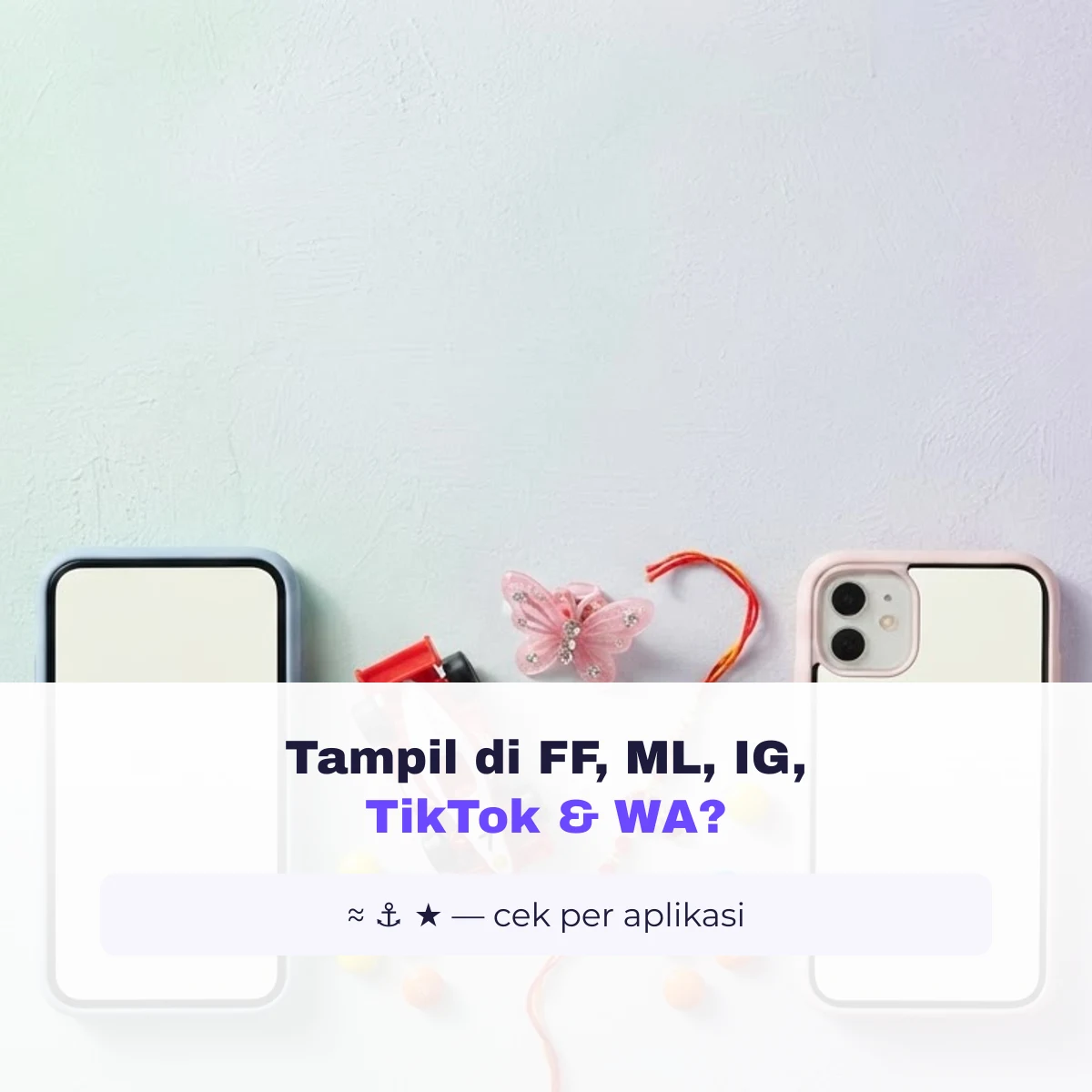 Cek emoji pantai tampil di Free Fire Mobile Legends Instagram TikTok WhatsApp